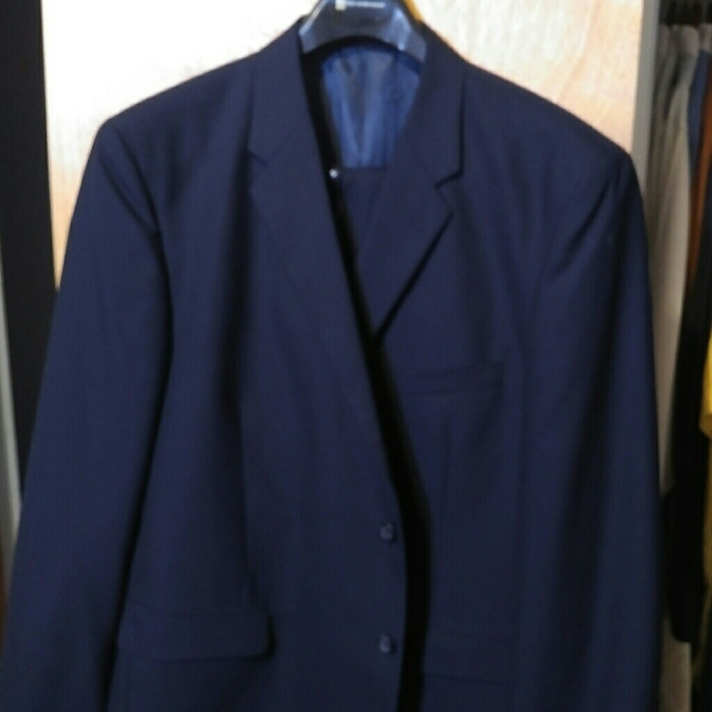 100% wool men's suit